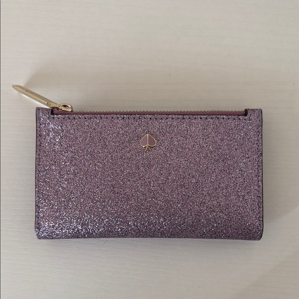Kate Spade Purple Sparkle Wristlet